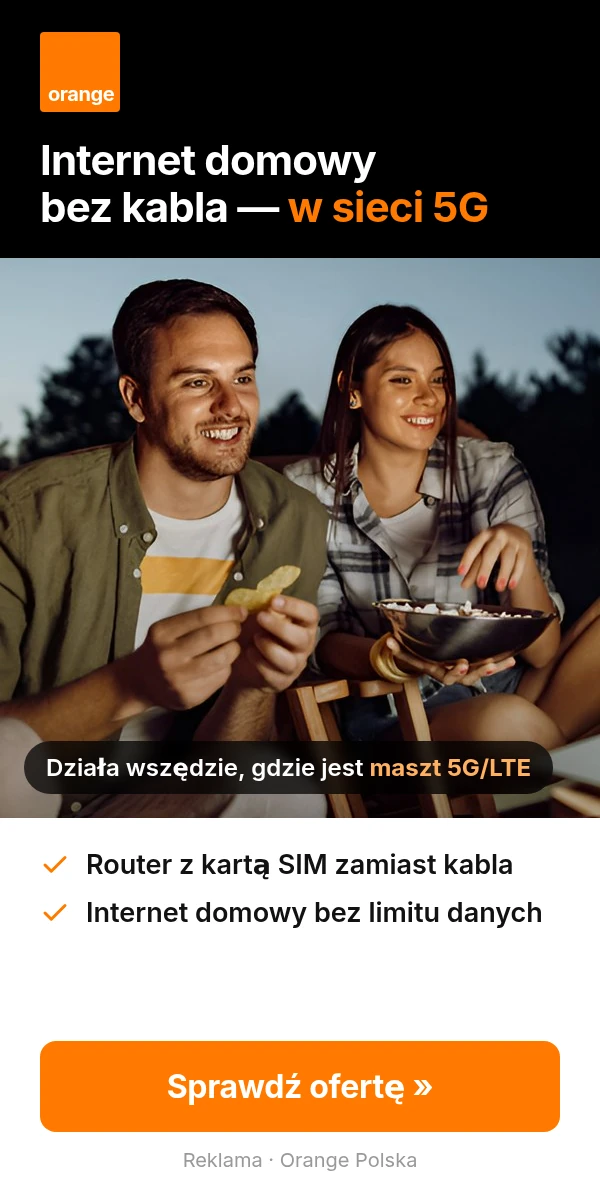 Orange — internet domowy 5G